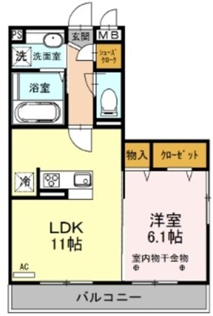 Oriensの物件間取画像